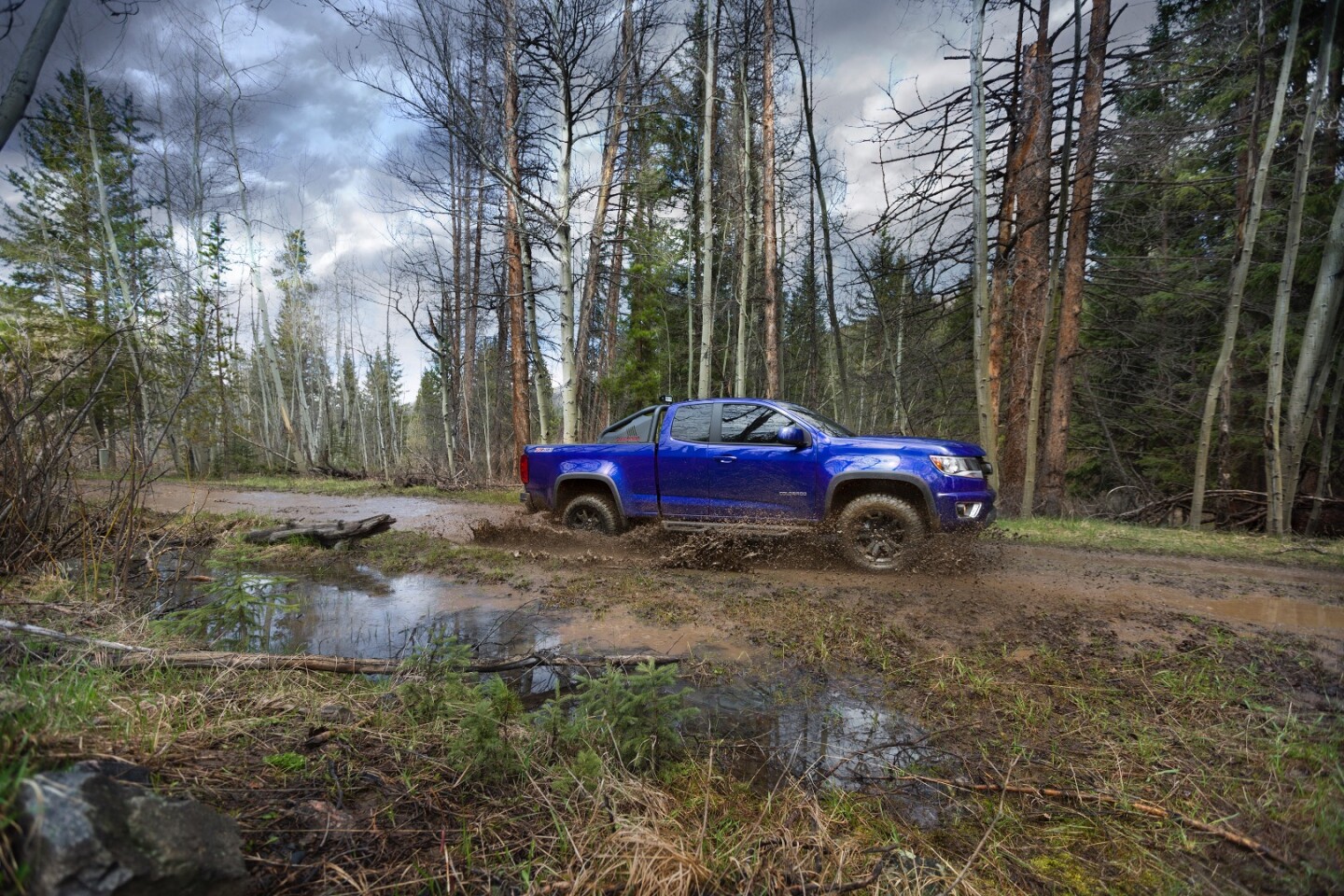 The Trail Boss isn't bashful when it comes to mud and dirt