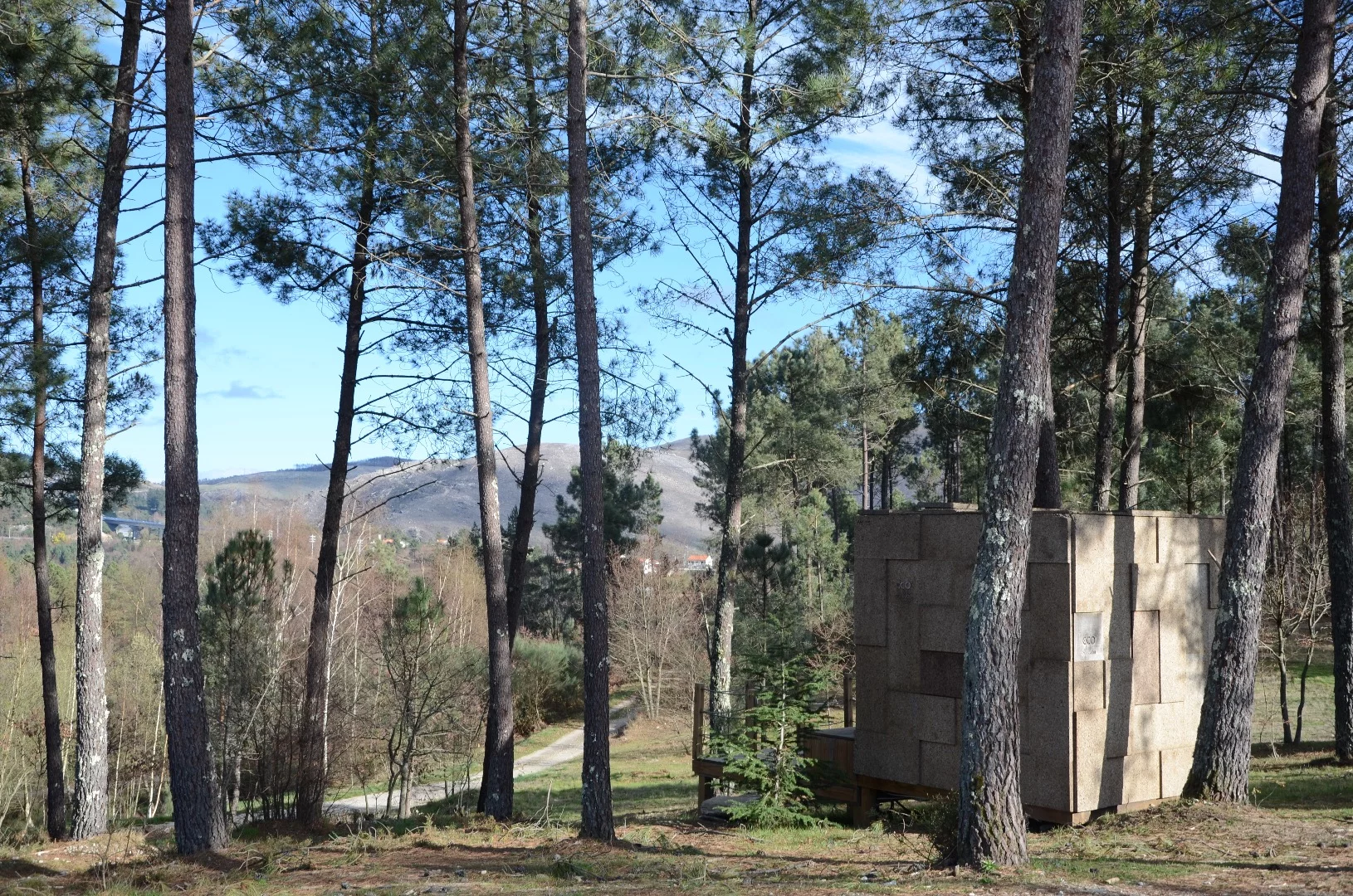 The Ecocubo measures just 9 sq m (96 sq ft)