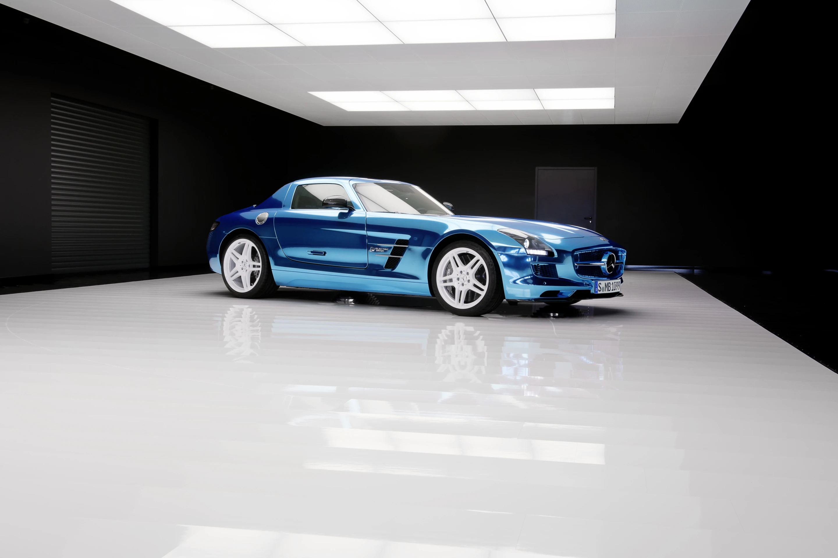 The Mercedes-Benz SLS AMG Coupé Electric Drive (Image: Mercedes-Benz)