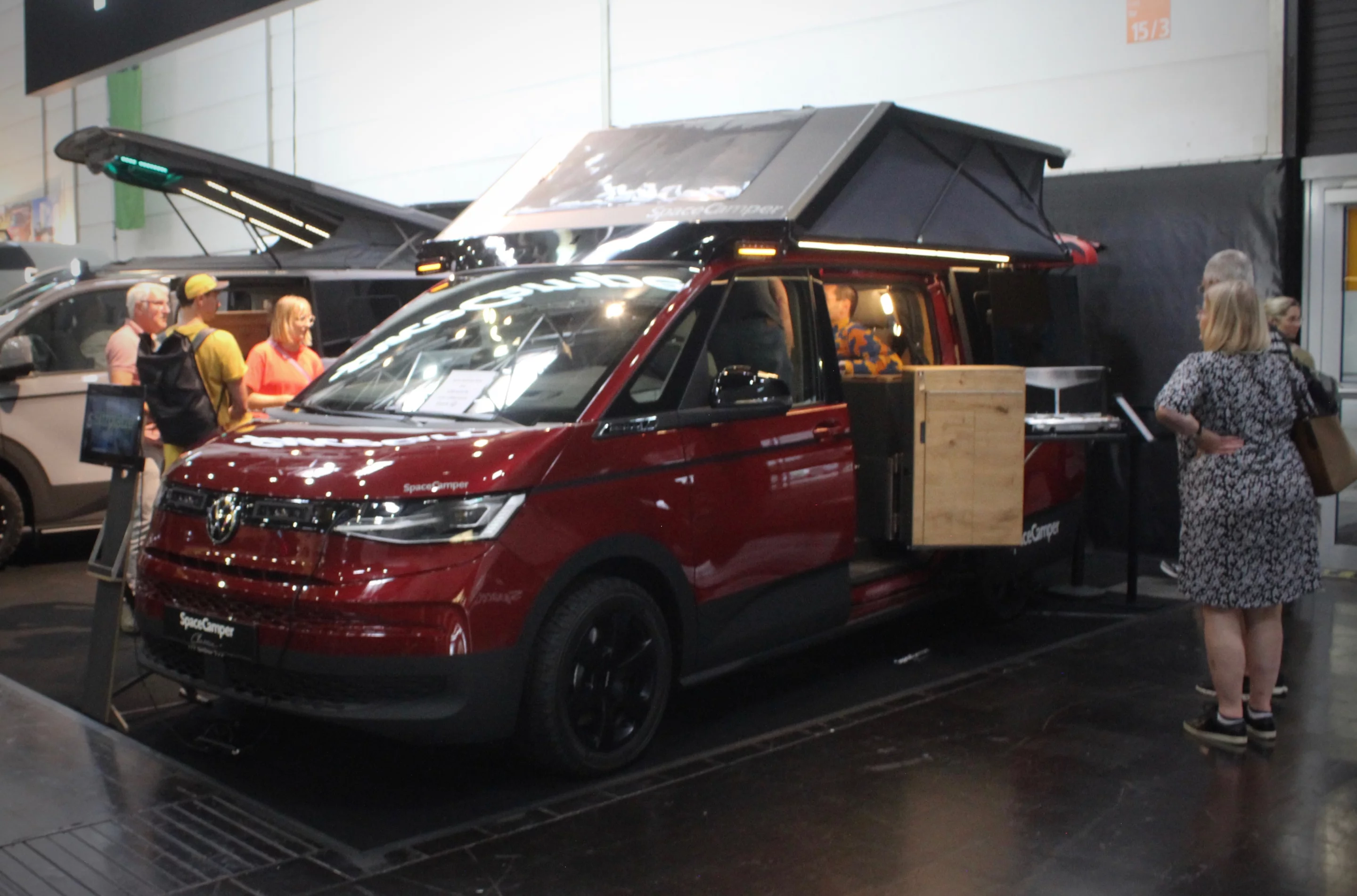 SpaceCamper reveals the SpaceRoof-topped Multivan Classic+ at the 2024 Düsseldorf Caravan Salon