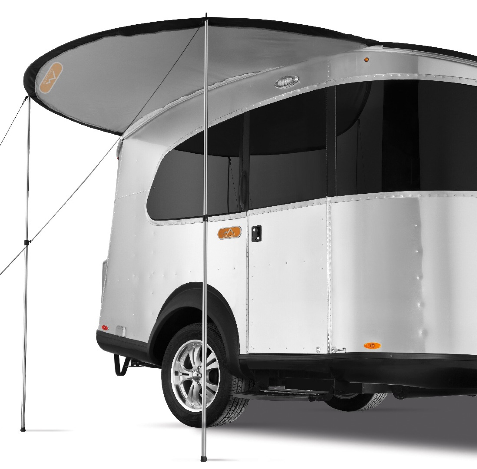 Airstream compacts its sleek aluminum construction into Basecamp
