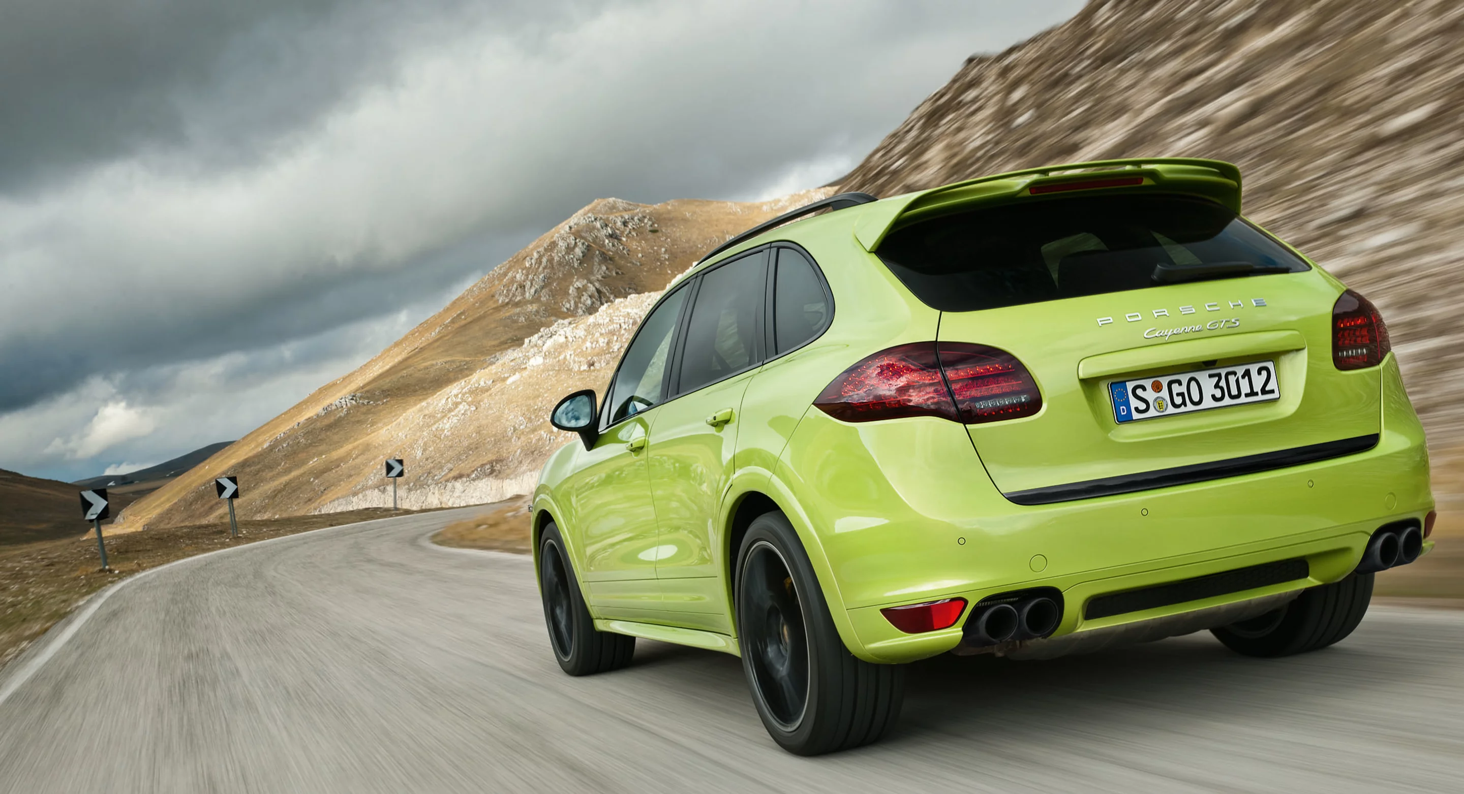 The Porsche Cayenne GTS