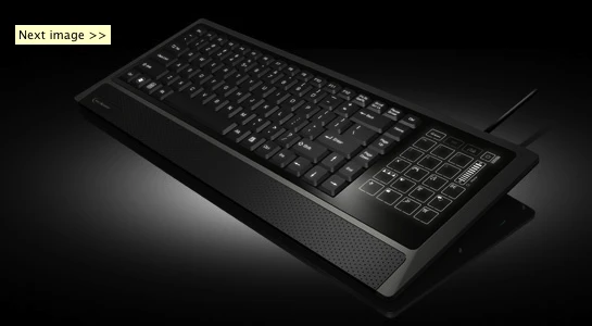 The Eclipse litetouch Keyboard with customizable LCD keypad