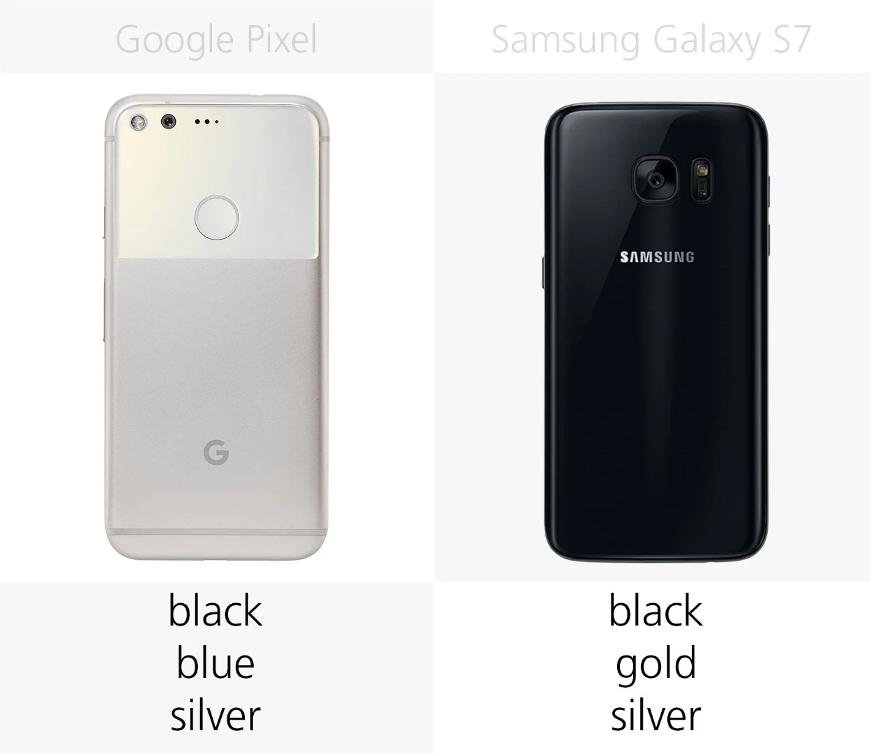 Color options