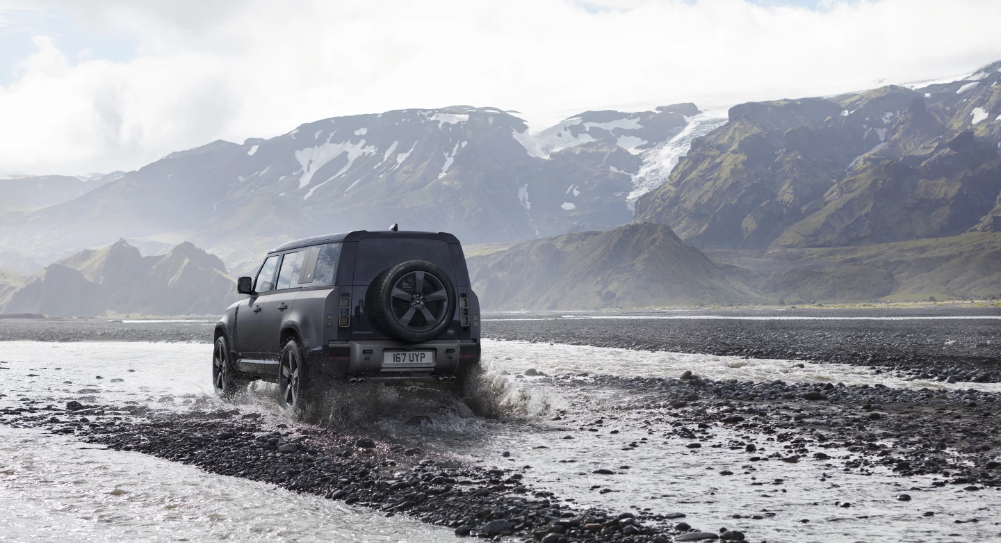 The range-topping V8 Carpathian Edition isn't afraid to get filthy