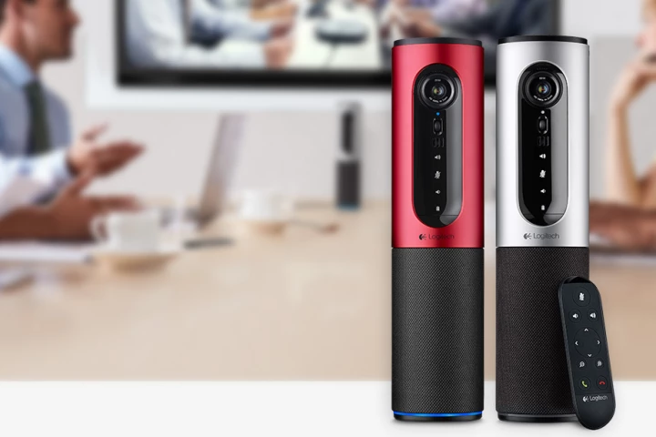 The new Logitech ConferenceCam Connect aims to make teleconferencing easier