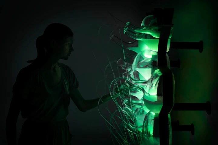 The Philips bio-light is "powered" by glowing bioluminescent bacteria