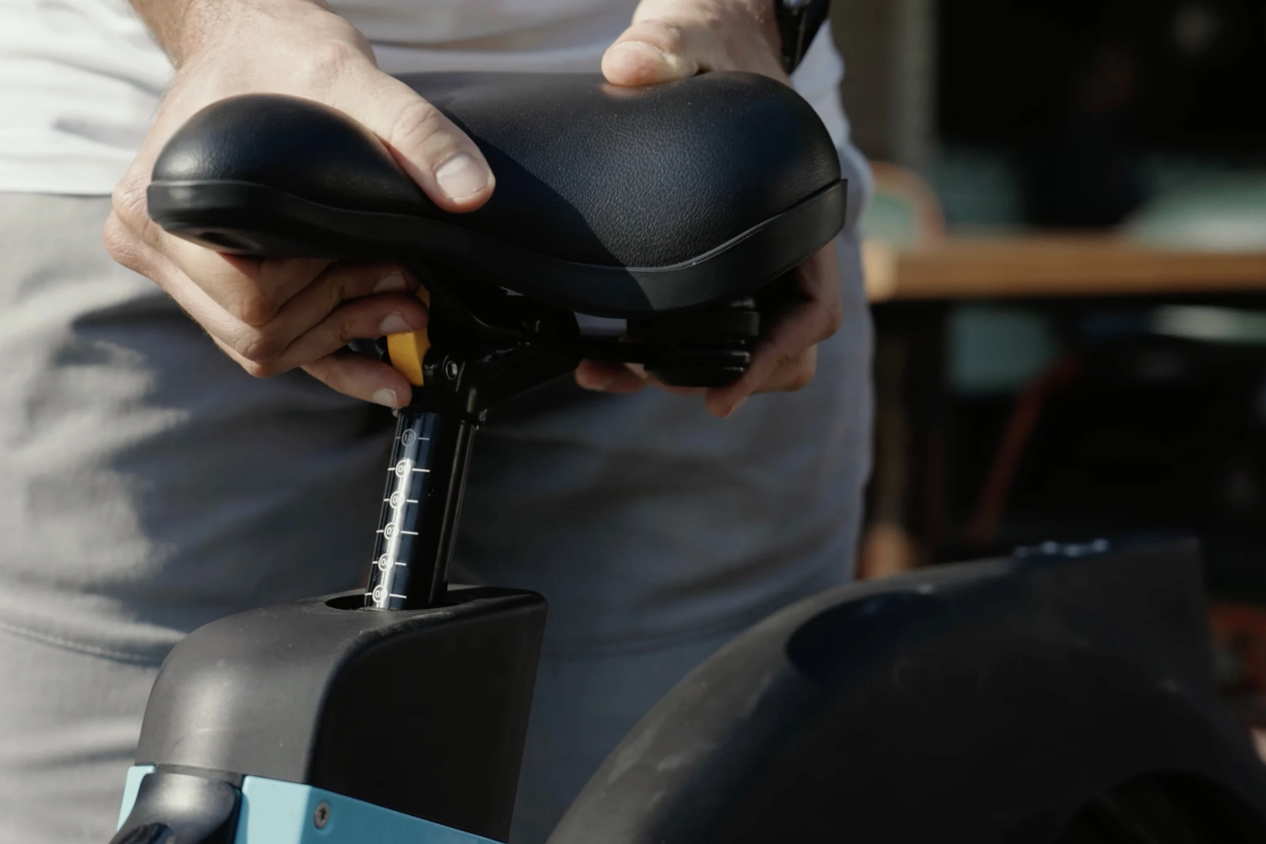 An easy adjust seat and step-through frame should make the Bird Bike more accessible to rider of different heights