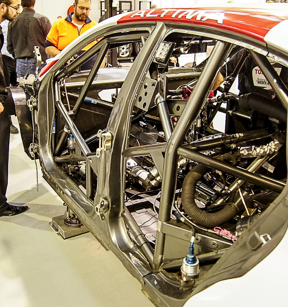 Nissan is constantly chasing extra tenths by machining new parts on site, analysing them at V8 test sessions and then putting them into production
