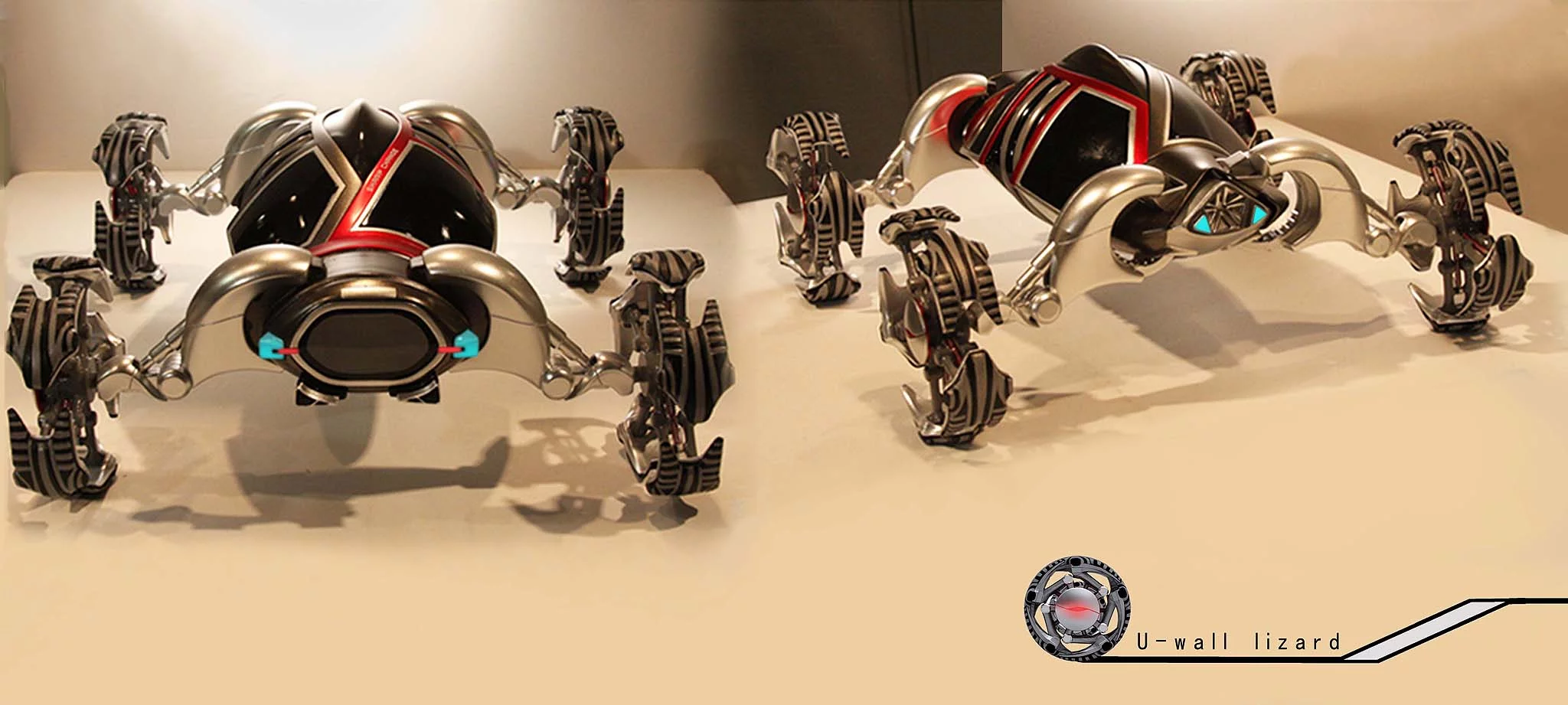 The model of the Uwall Lizard from China's Zhi Min Lin