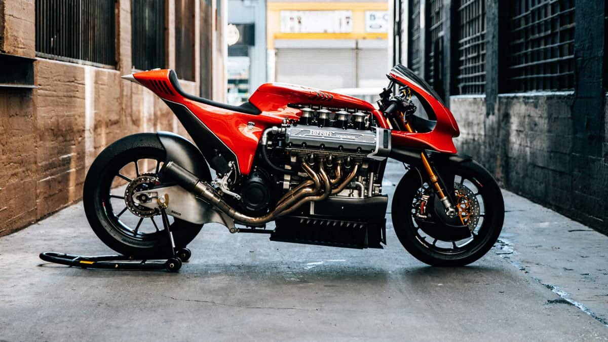 One-off Ferrari 3.5-liter V8-powered superbike sold for more than $500,000