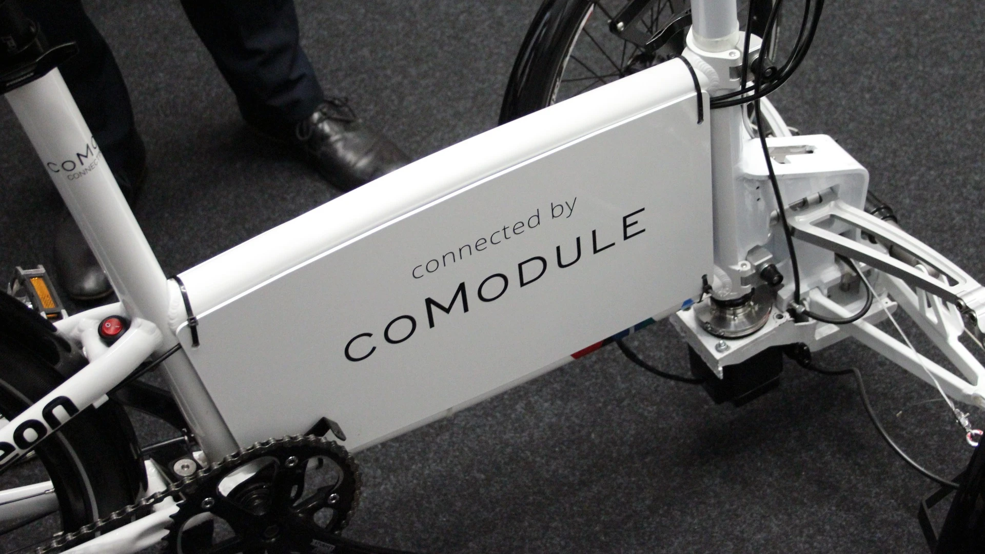 CoModule created the prototype to stimulate discussion of how e-bikes could be used in practical ways
