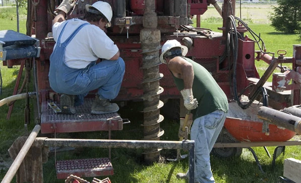Quite the drill (Photo: Midwest Geological Sequestration Consortium)