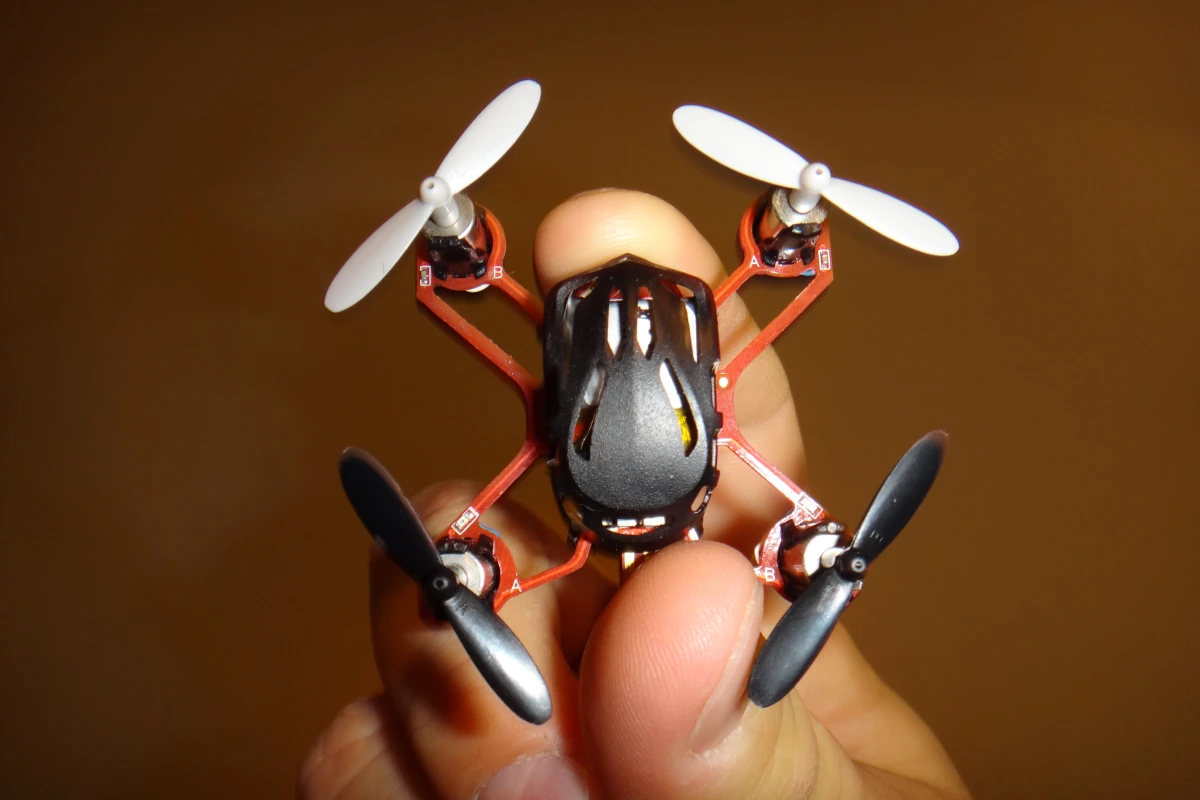 It's actually a little startling to pick the Proto X up for the first time, because it isn't much bigger than some insects you might find in your backyard