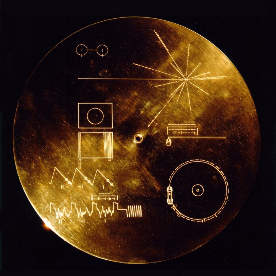 Cover for the Golden Record