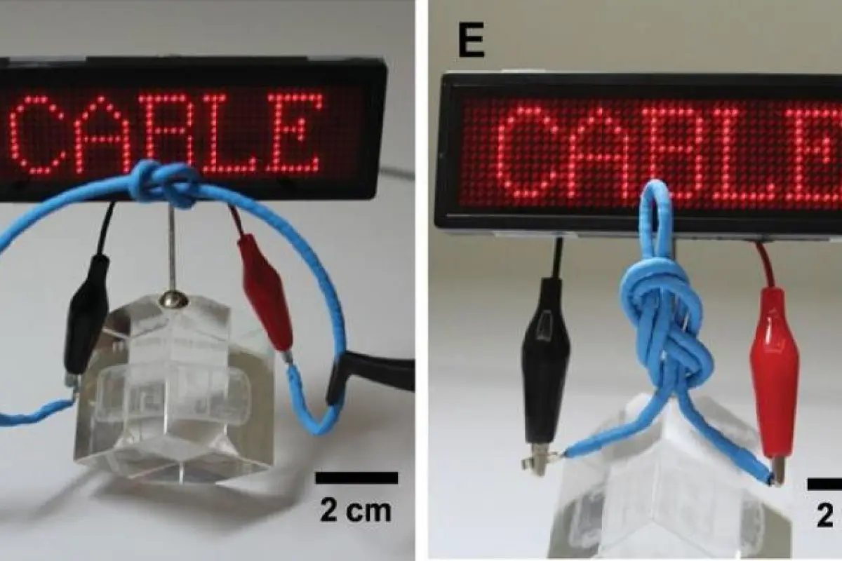 The cable-like flexible batteries being developed by LG are achieving promising performance (Image: LG Chem)
