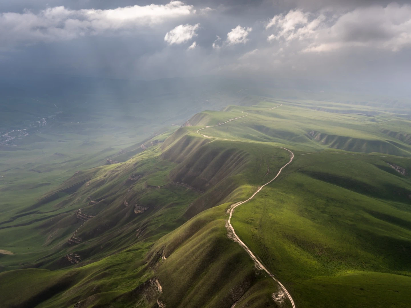 Rays of sun (Mt. Dzinal, Kabardino Balkaria, Russia)