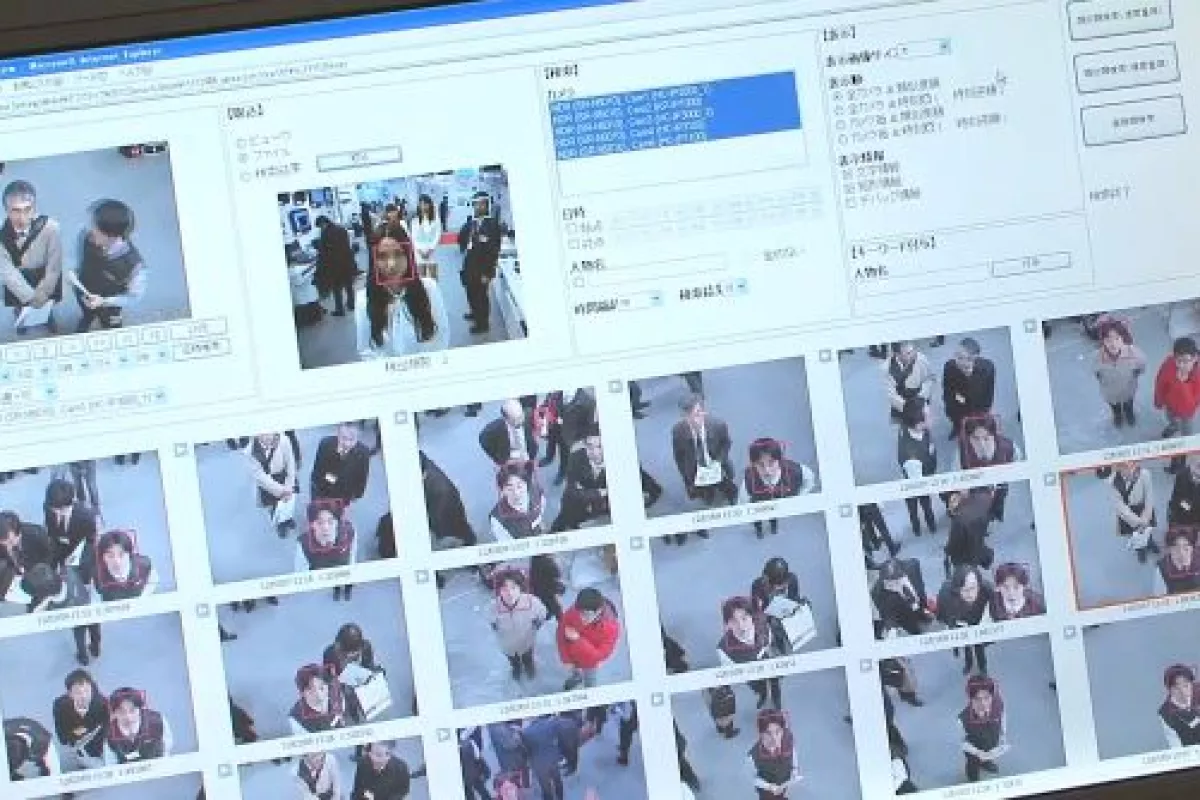 A new video surveillance system is able to search through data on 36 million faces per second, looking for a match for a specific individual (Image: DigInfo)