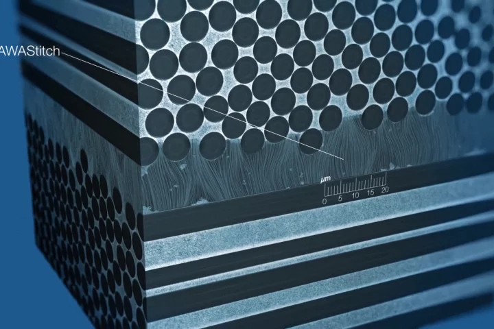 NawaStitch will use vertically aligned carbon nanotubes to reinforce the weakest part of carbon composites – the glue between the layers – to make parts even lighter and stronger