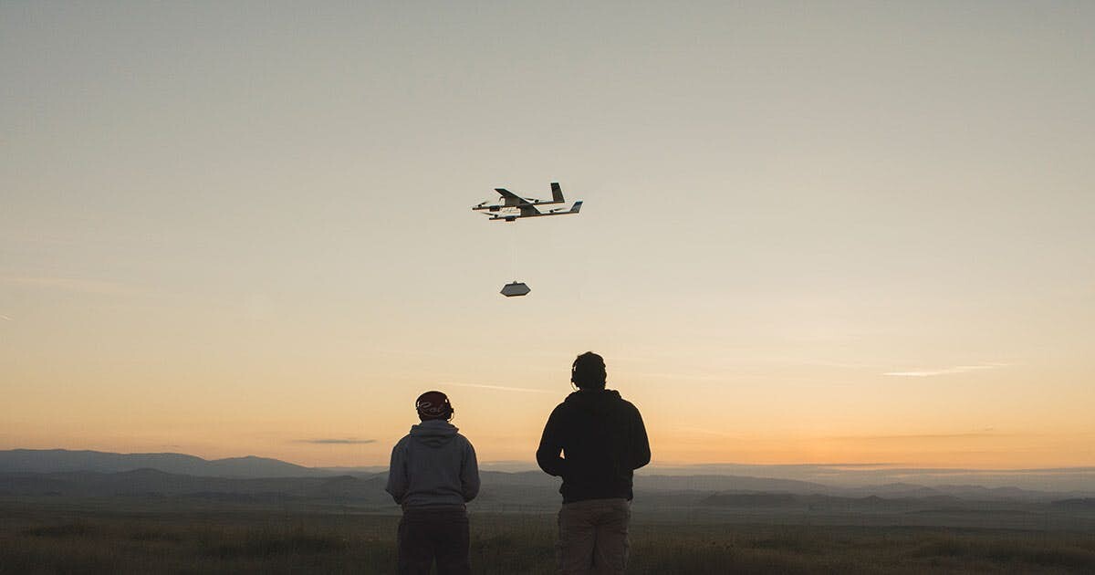 Alphabet has been working to perfect its drone technology since 2014