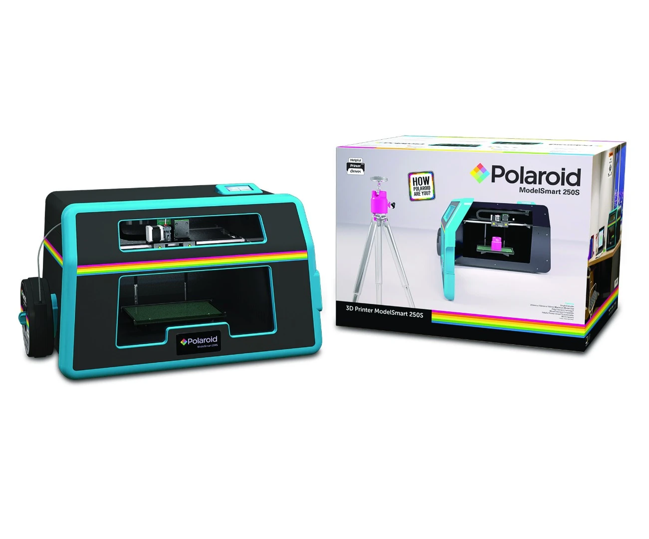 Polaroid Modelsmart and packaging
