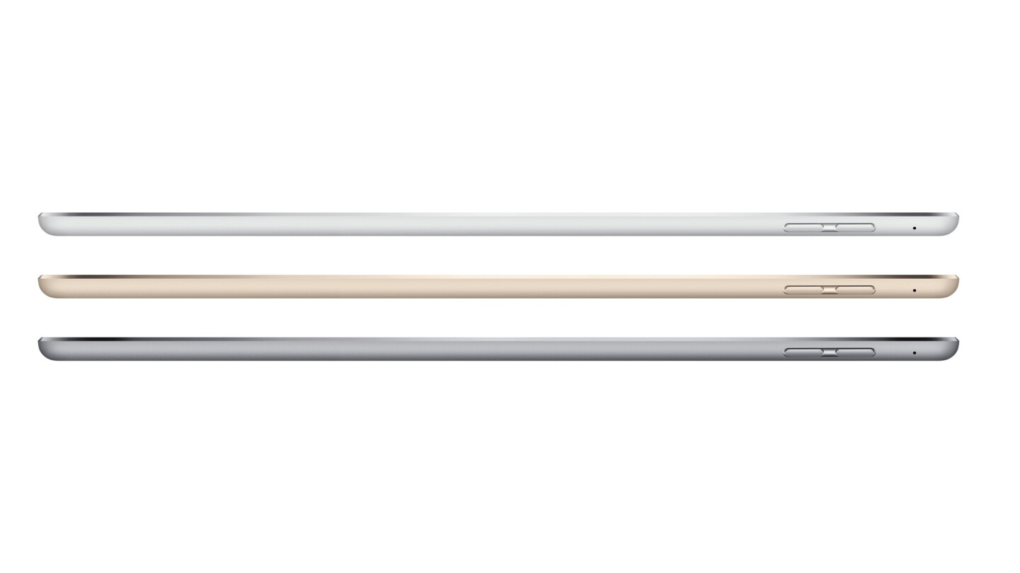 The iPad Air 2 is just 6.1 mm thick