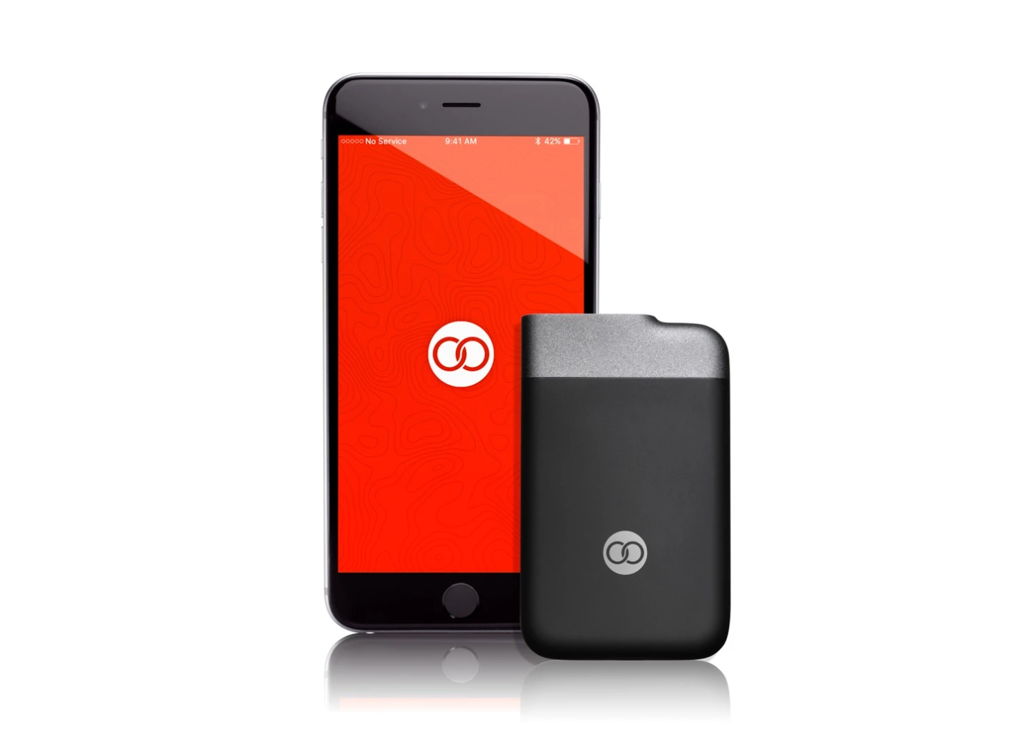 The Beartooth device pairs with an iOS or Android smartphone