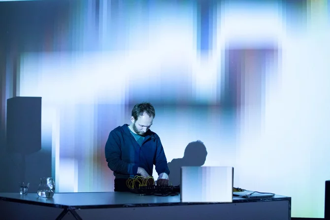 Russian media artist, circuit bender and musician Dmitry Morozov