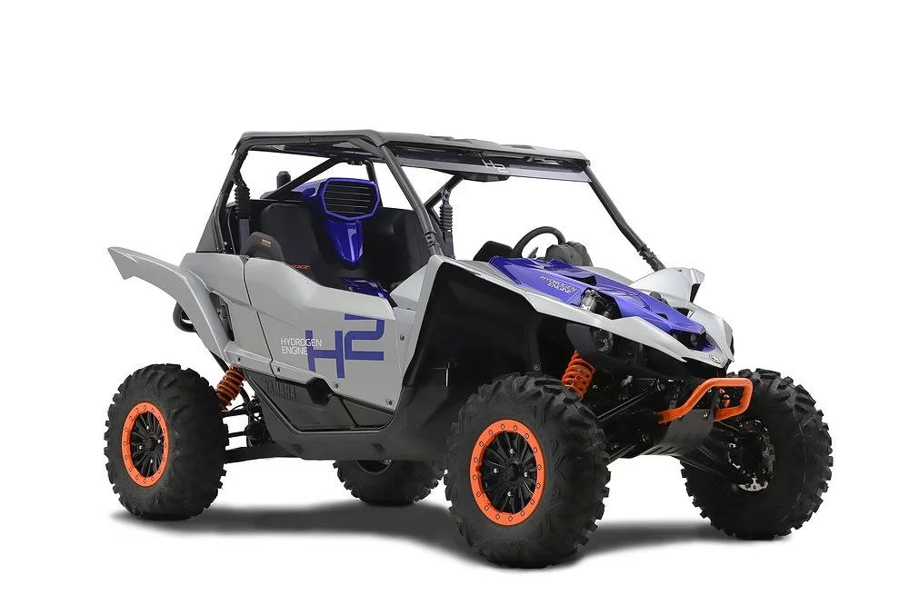 Another member of the HySE group, Yamaha will show its own H2-powered side-by-side at the upcoming Japan Mobility Show