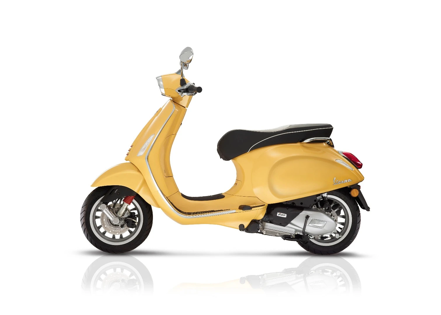 The Vespa Sprint is the more expensive of the two new models