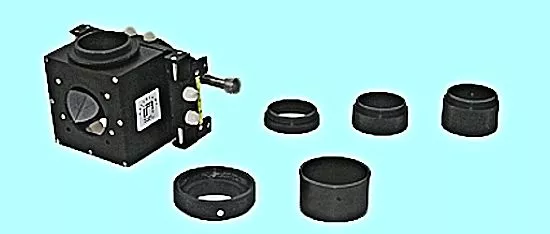 The Innovations Foresight ONAG with an assortment of adapters