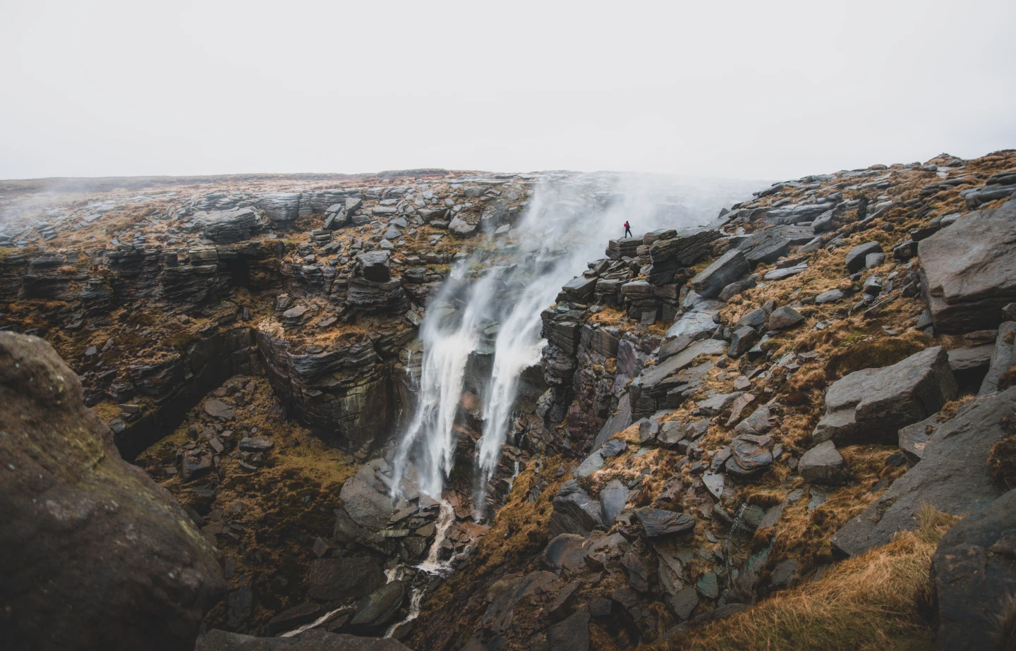 Runner-up - 'Kinder Downfall'. Peak District National Park