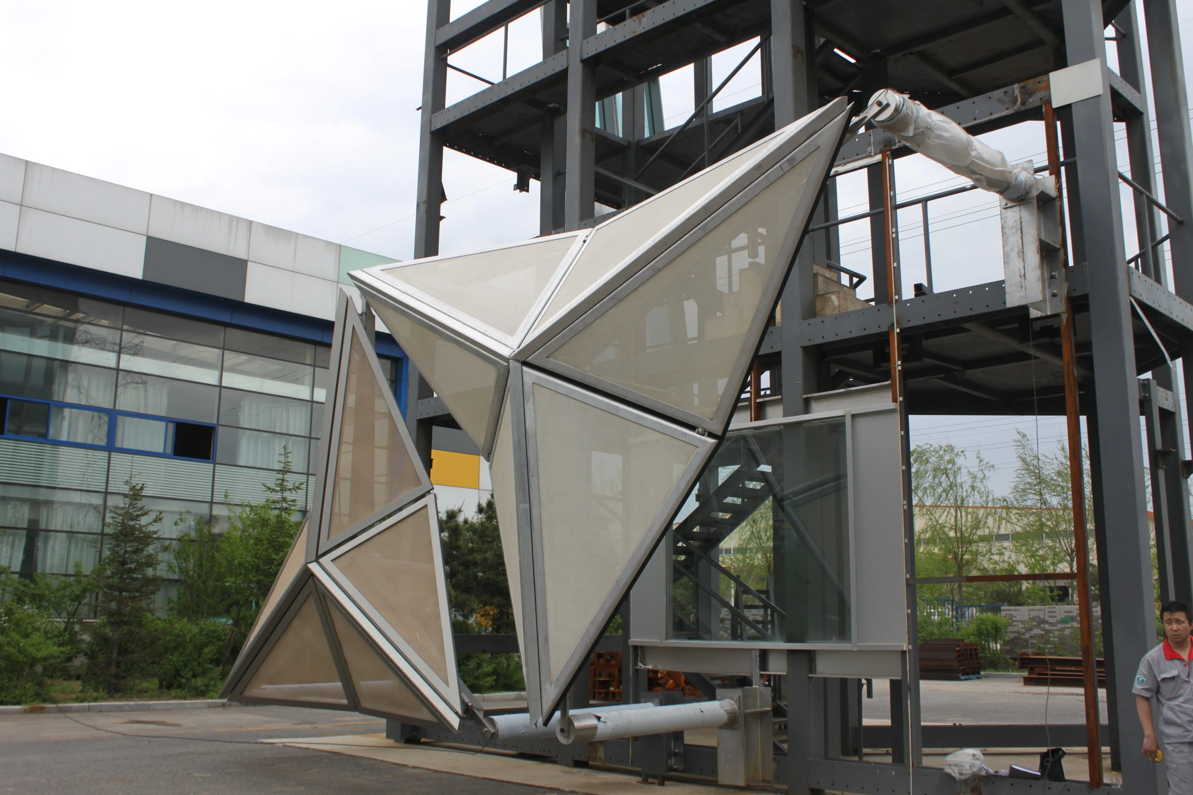 Prototype mashrabiyas (Photo: Aedas)