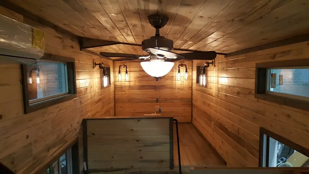 View towards the Tiny Giant's living room