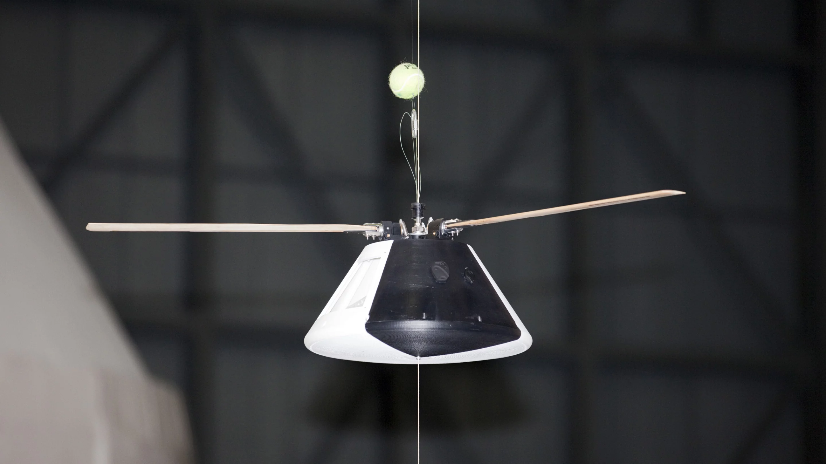 This model may help the researchers figure out how to use wind-powered propellors (Photo: NASA)