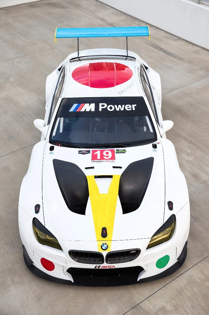 The M6 GTLM is powered by a 585 hp V8