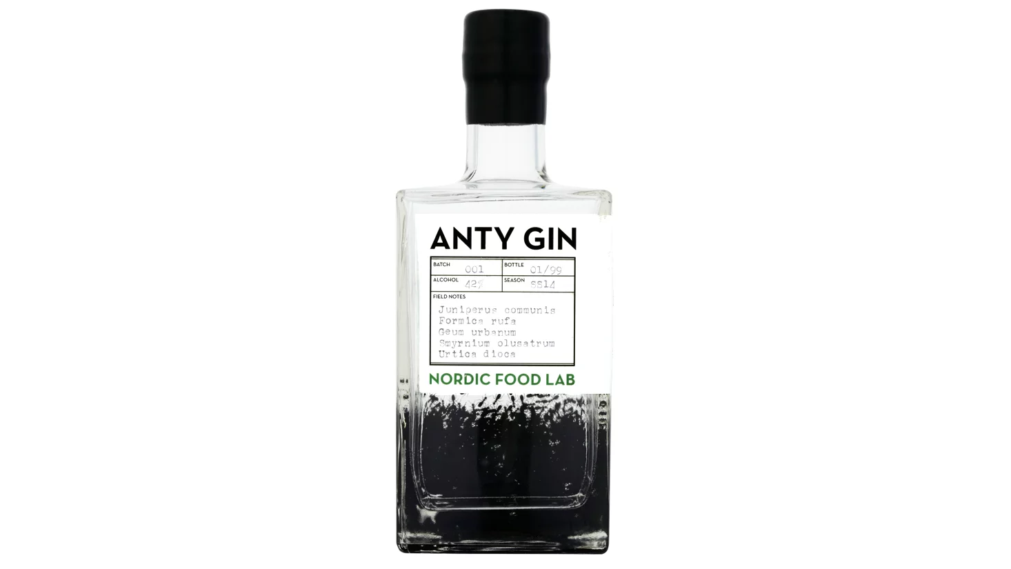 A new type of gin, distilled using the essence of the red wood ant, has been produced for sale in the UK