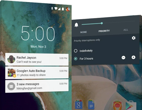 The new look of Android