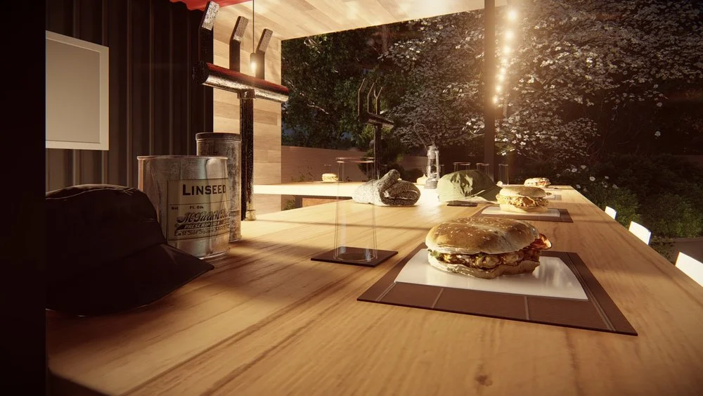The Honomobar comprises a total floorspace of 100 sq ft (9.2 sq m)