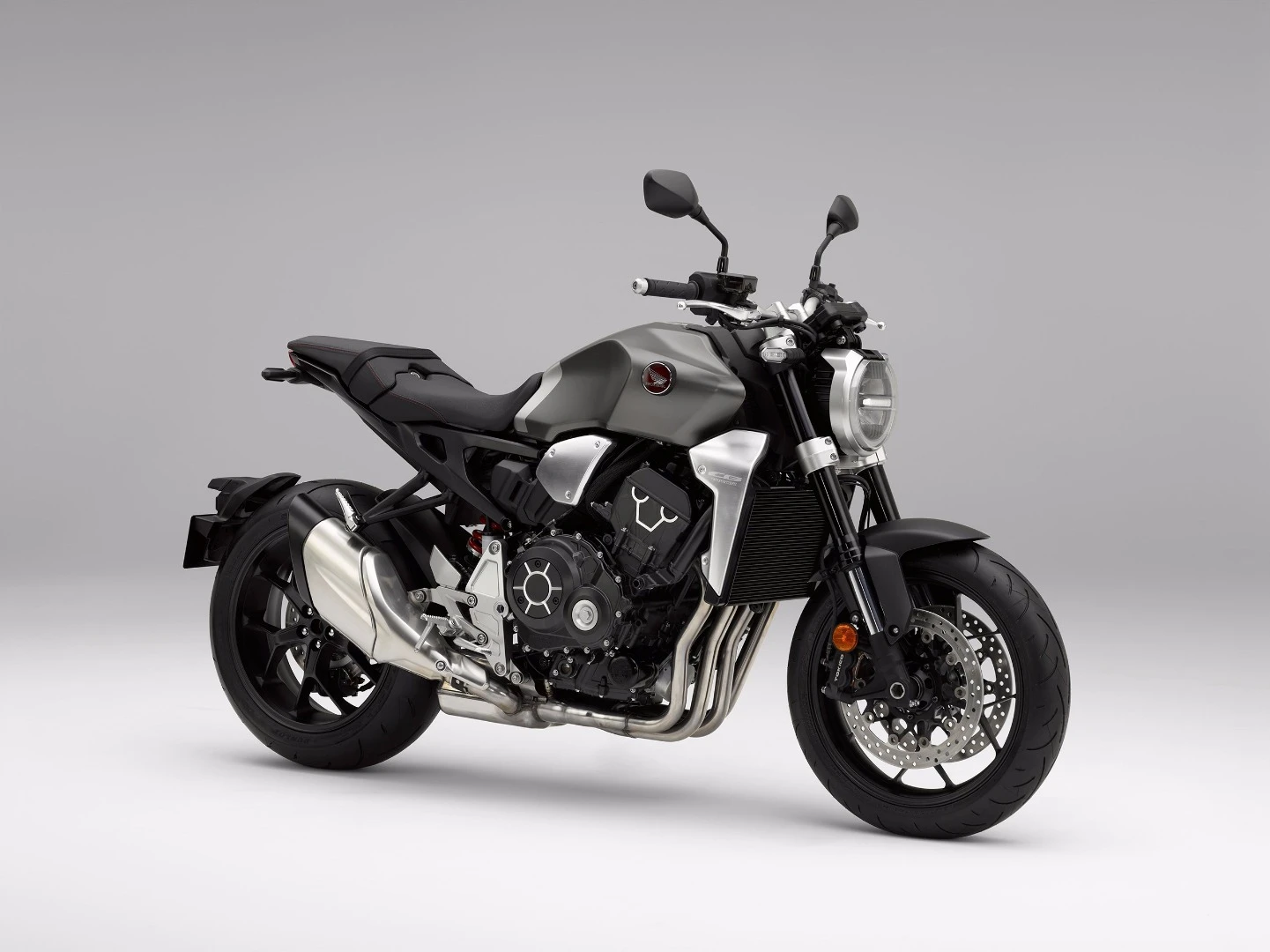 The 2018 Honda CB1000R in grey color