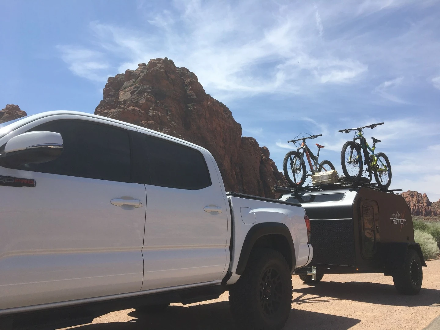 The TetonX Off-Axis makes its way to camp
