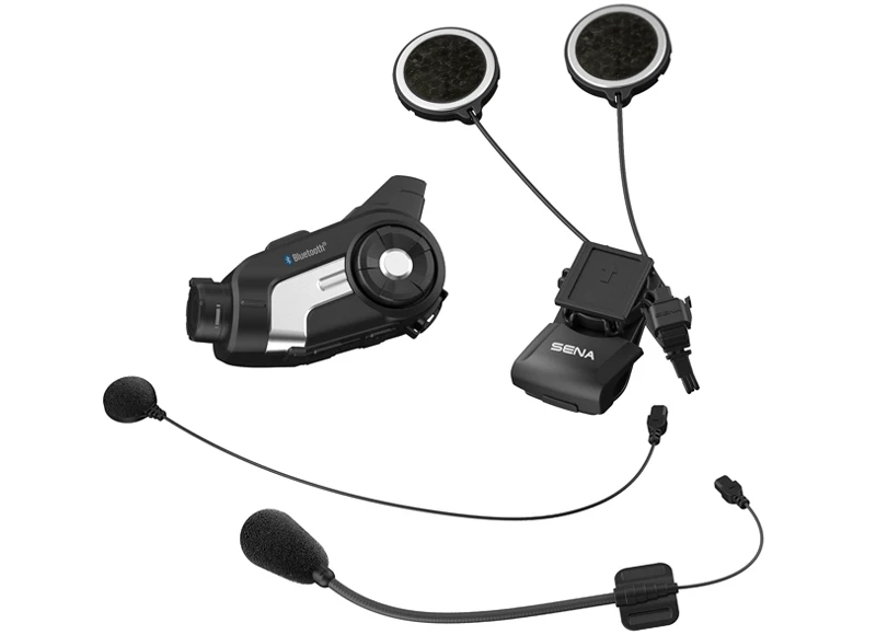 Sena 10C - includes boom and pad microphone options