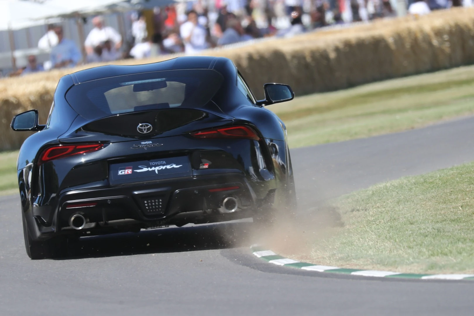 The new Toyota Supra put on a good show