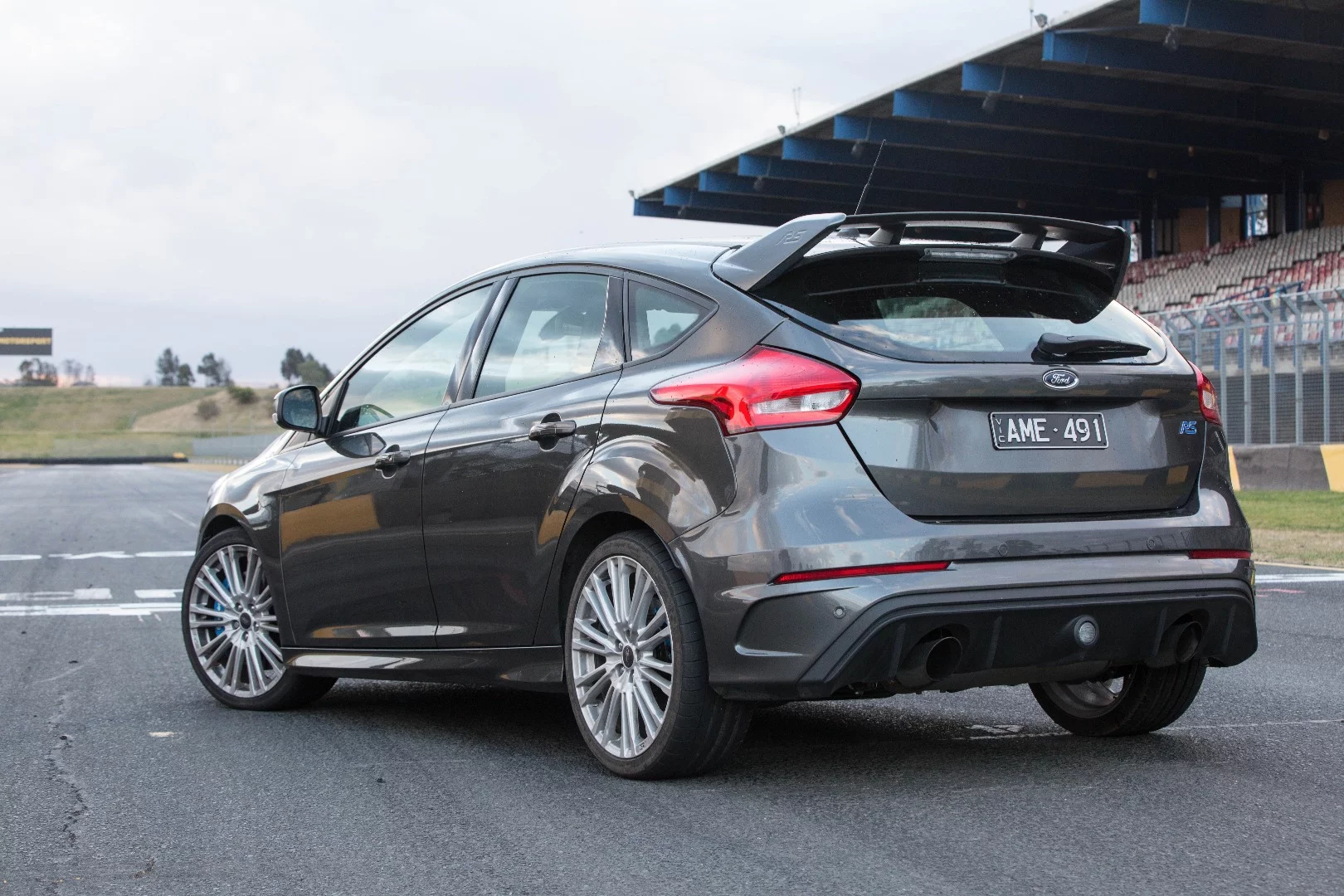The Focus RS was fun on the road, but it's dynamite on the racetrack
