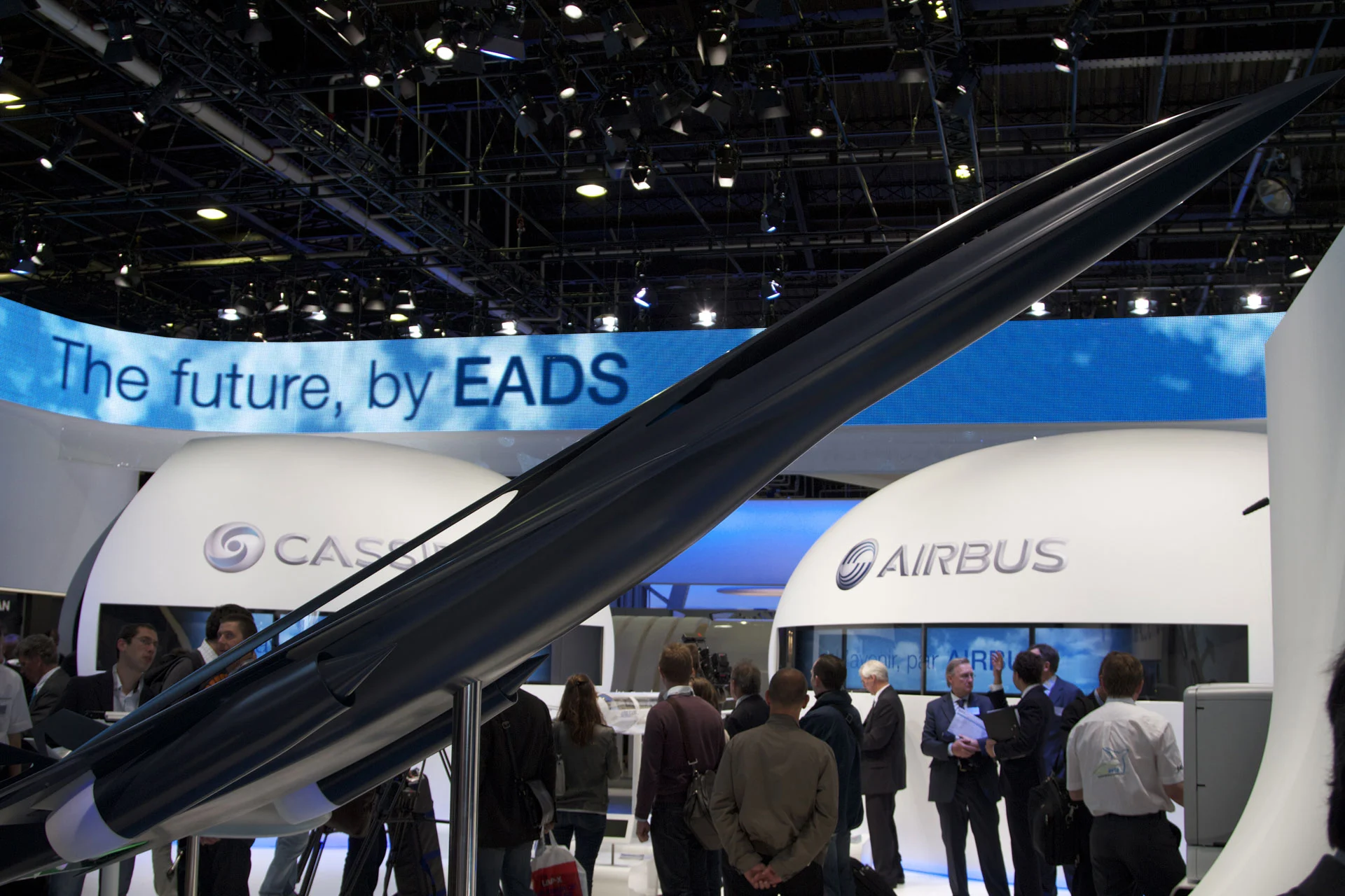 EADS' ZEHST concept plane mock-up at the 2011 Paris Airshow (Photo: Noel McKeegan/Gizmag)