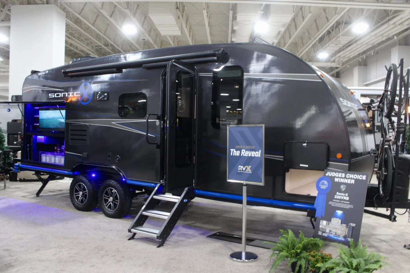The KZ Sonic X debuts at RVX 2019
