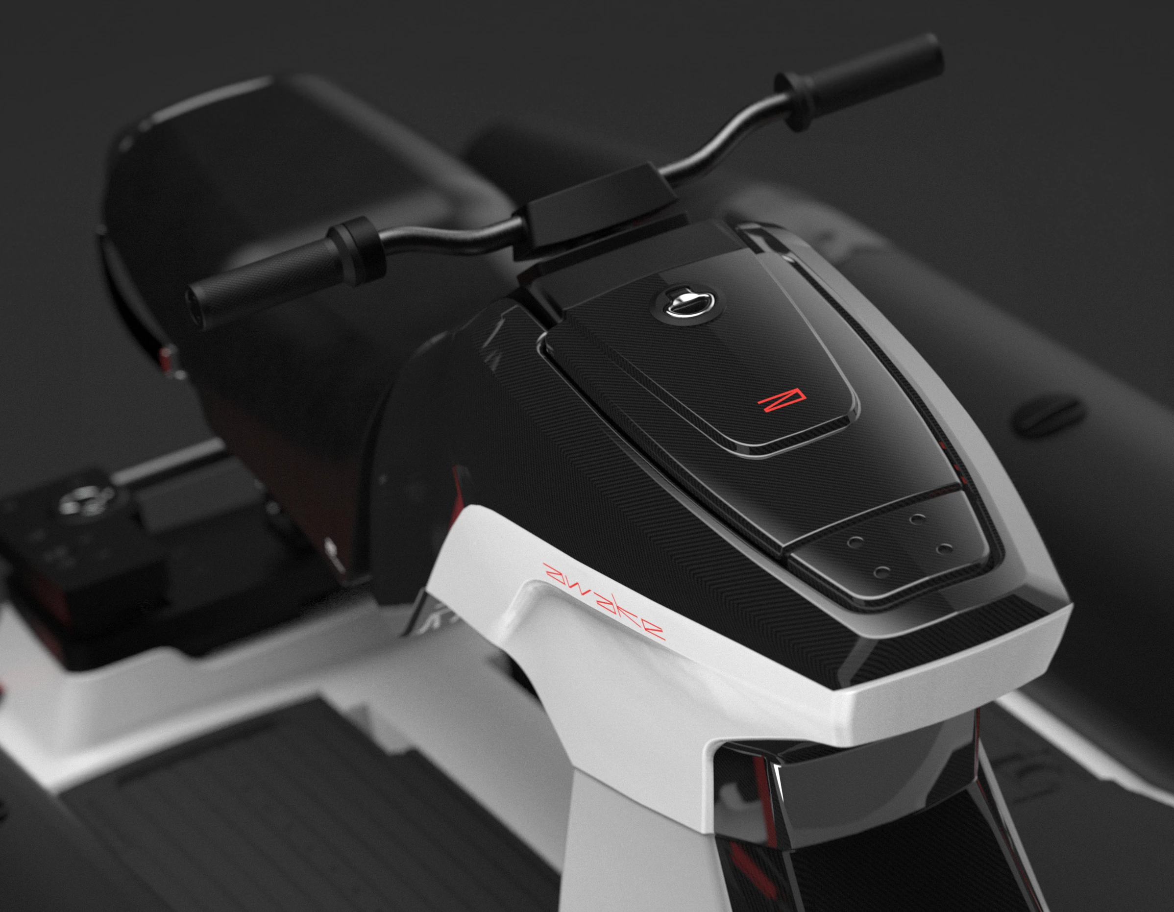 A foiling motorbike: The NAVI could be good for around 3 hours of smooth gliding fun when hauling two XR4 batteries