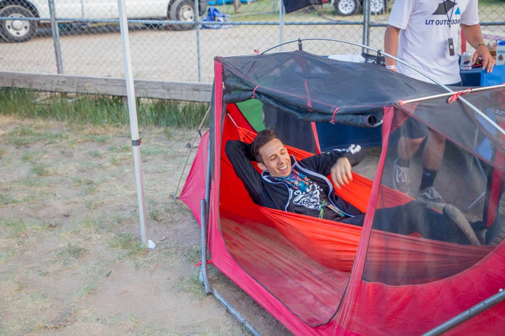 Lit has designed the Tammock for car camping, festivals and more