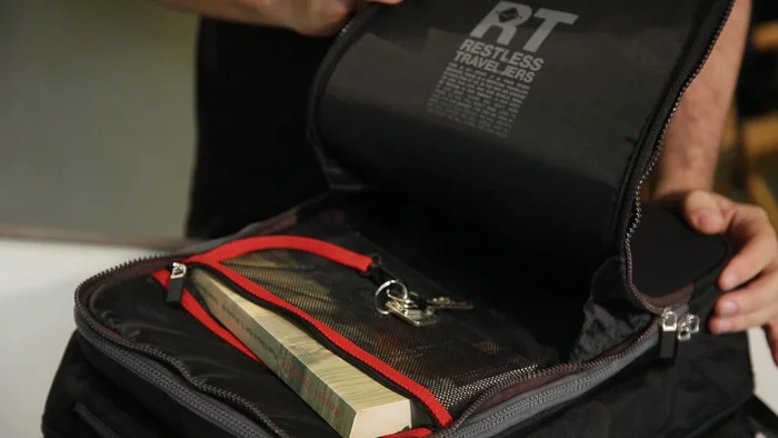 The largest is the Funnell City in black, which is good for carrying a MacBook Pro-sized laptop and plenty of additional belongings (Photo: Restless Travellers)