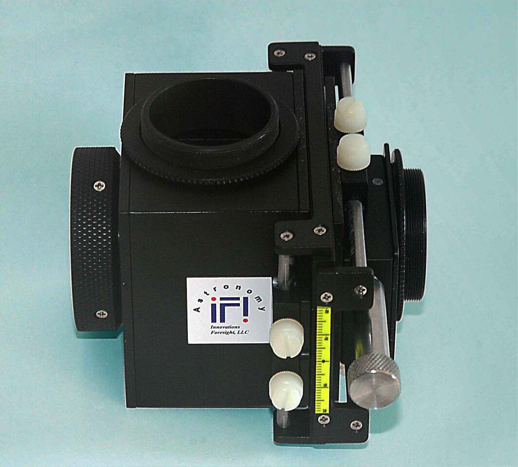 The Innovations Foresight ONAG showing the guiding camera adjustments on the right
